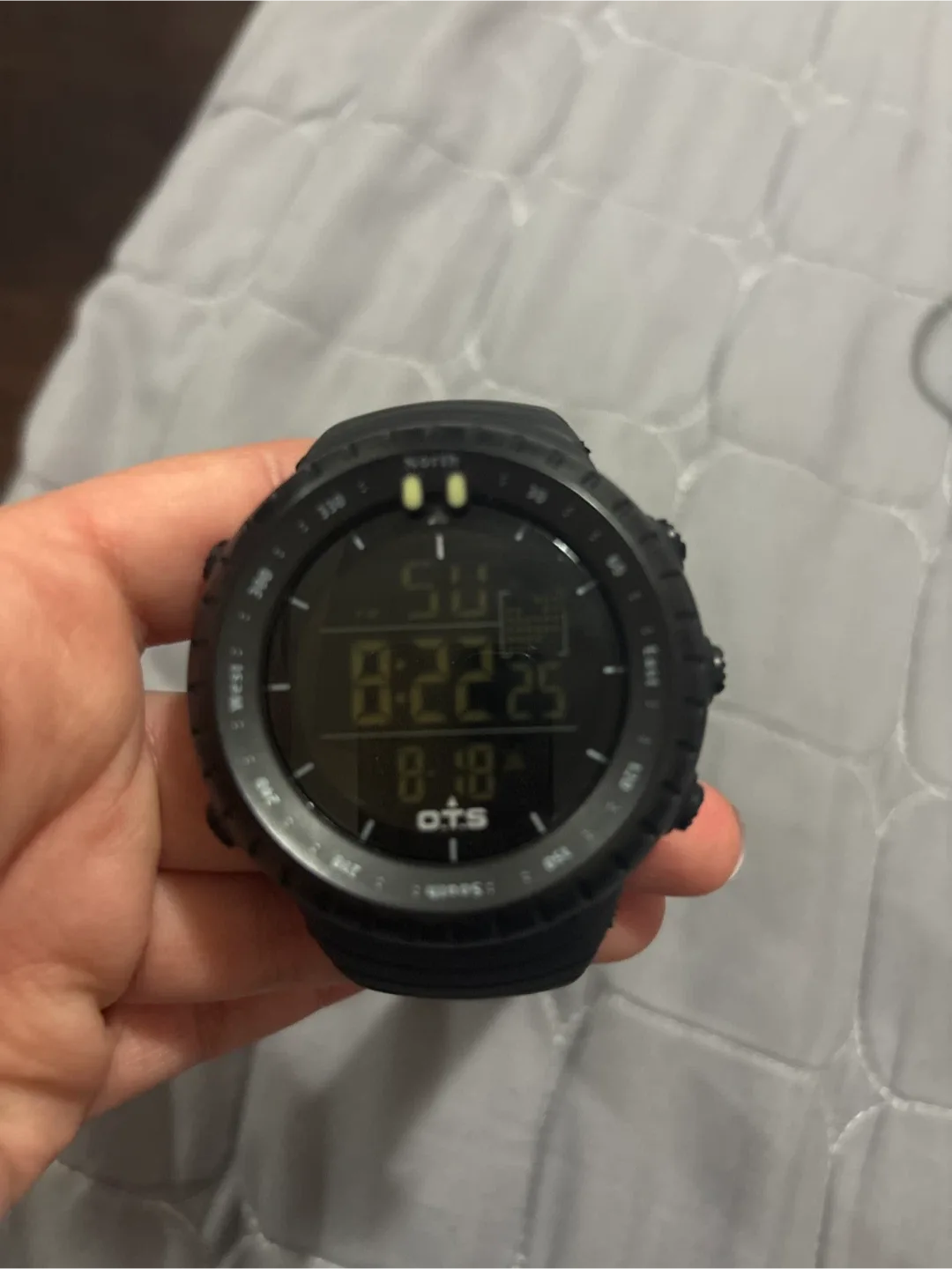 O.T.S. Sport Watch - Black thumbnail