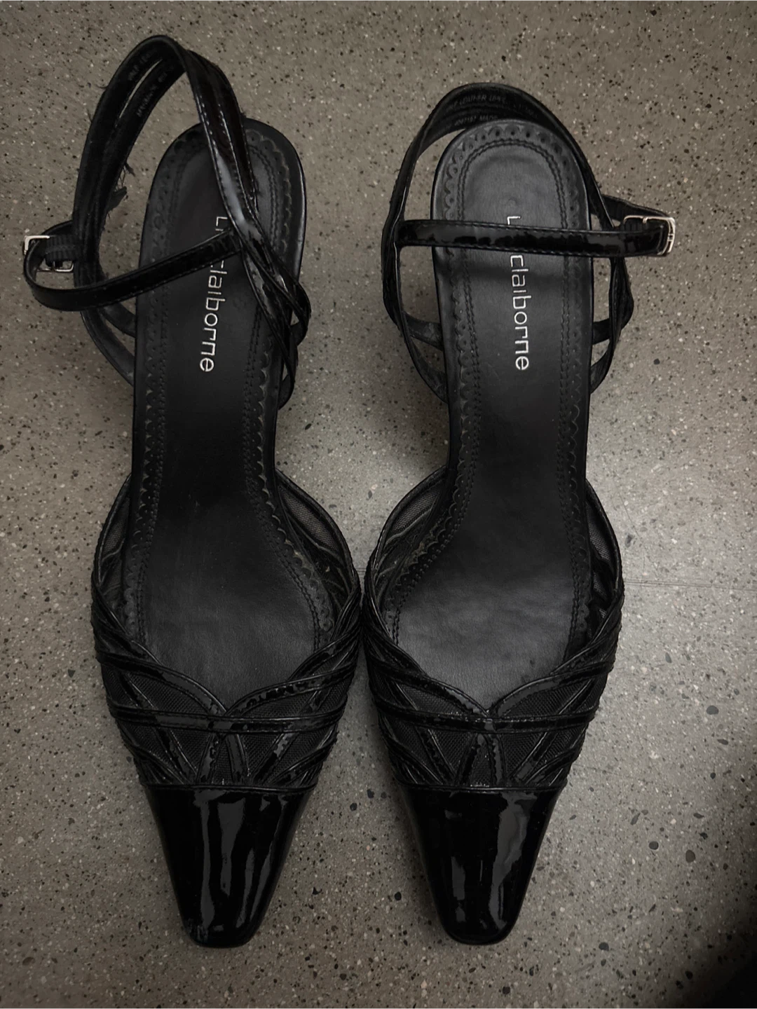 Liz Claiborne Black Heels