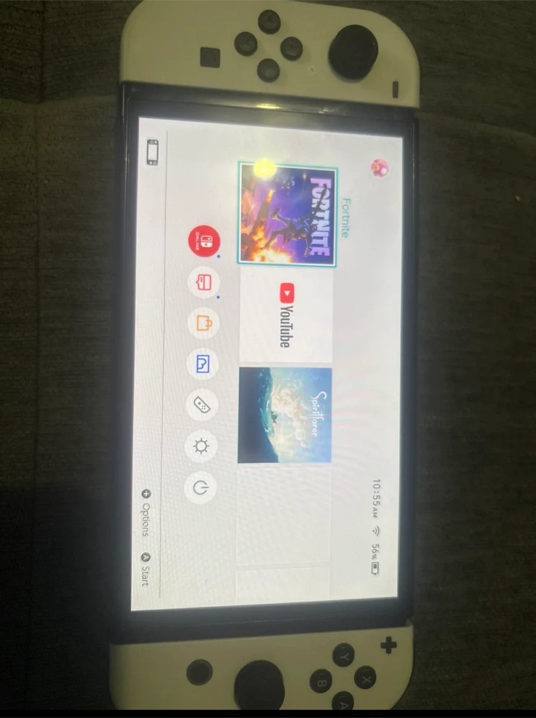 Nintendo Switch OLED White Console image indicator(2)