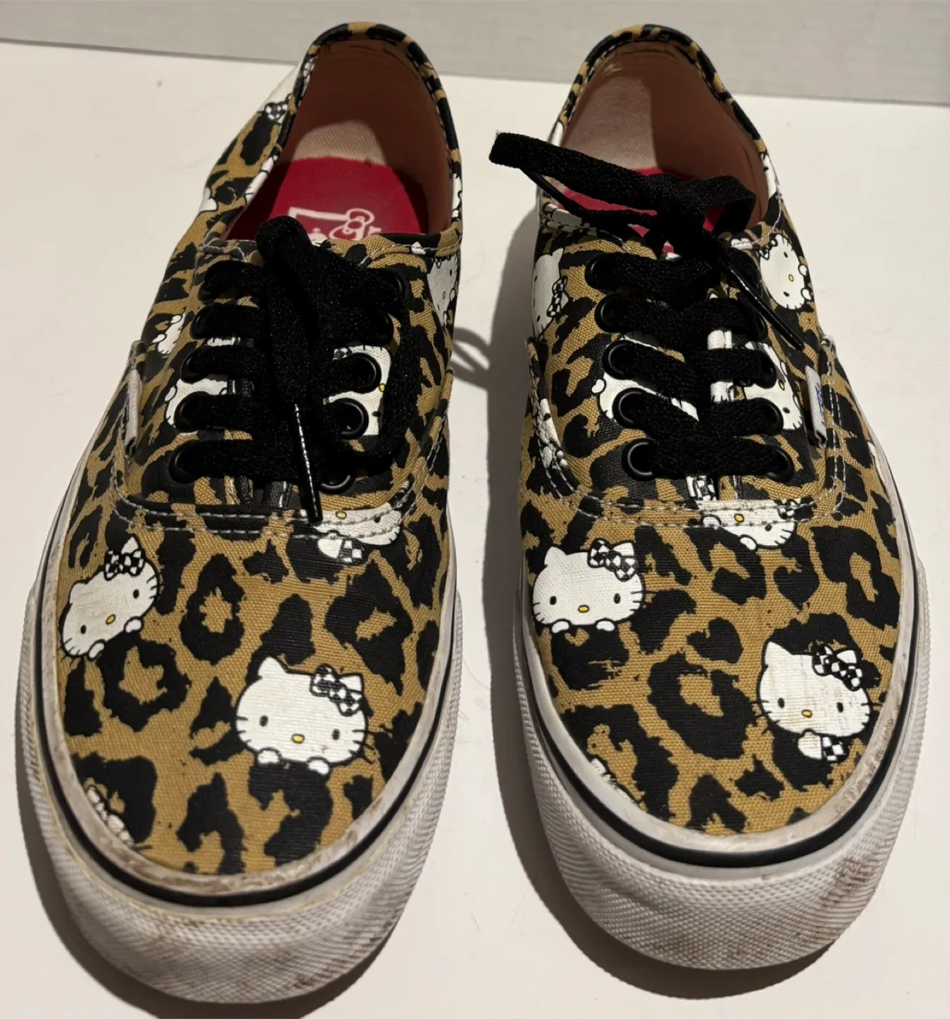 Vans x Hello Kitty Leopard Print Shoes - Women's Size US 8 image indicator(2)