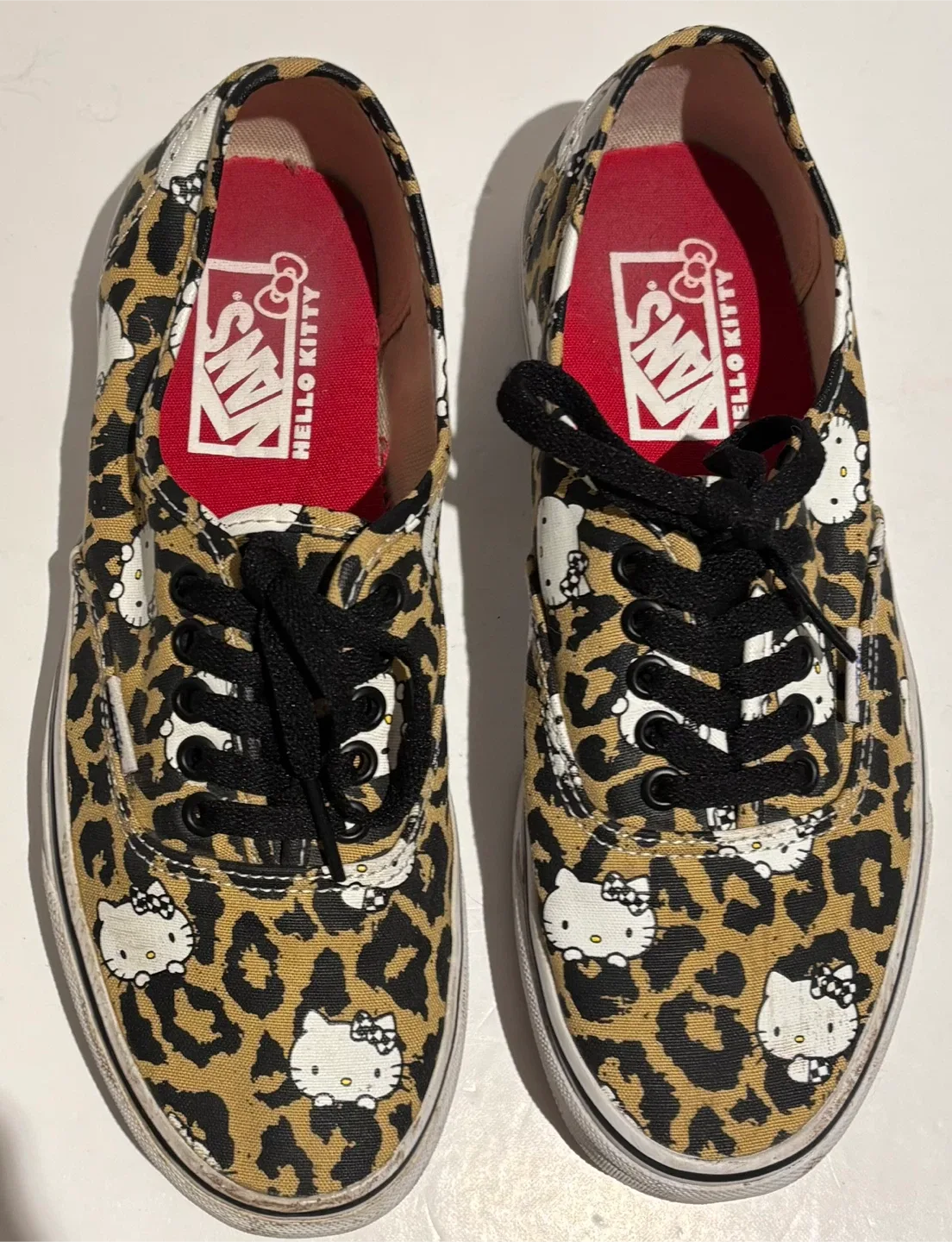 Vans x Hello Kitty Leopard Print Shoes - Women's Size US 8 image indicator(3)