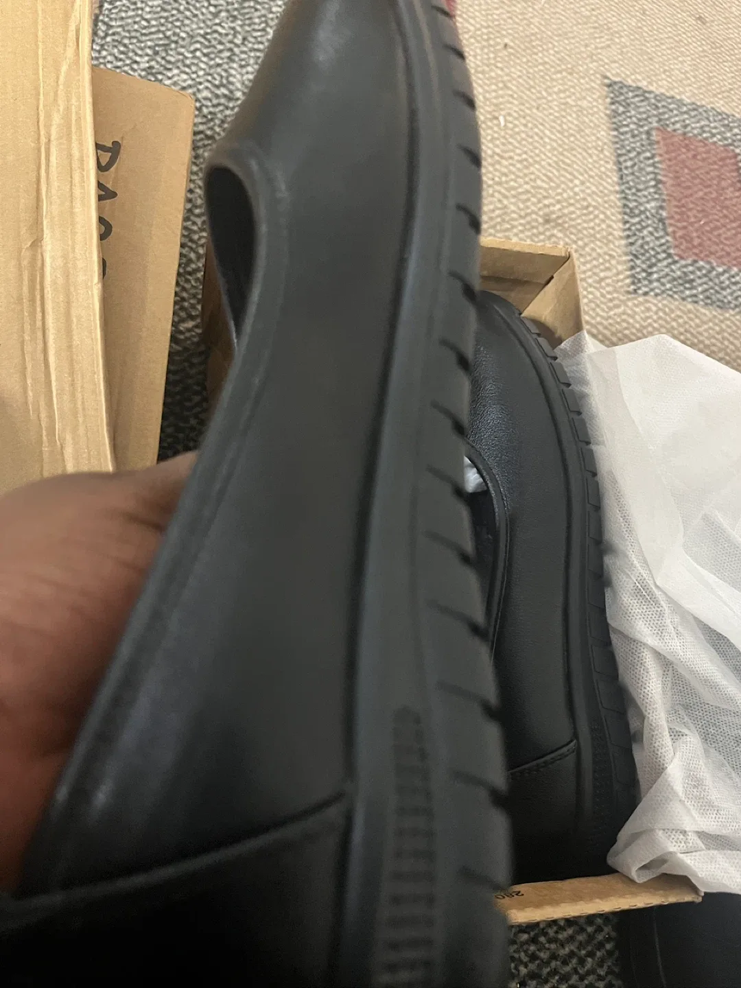 Paco Gil Black Leather Flats Size 40 (US 9) image indicator(6)