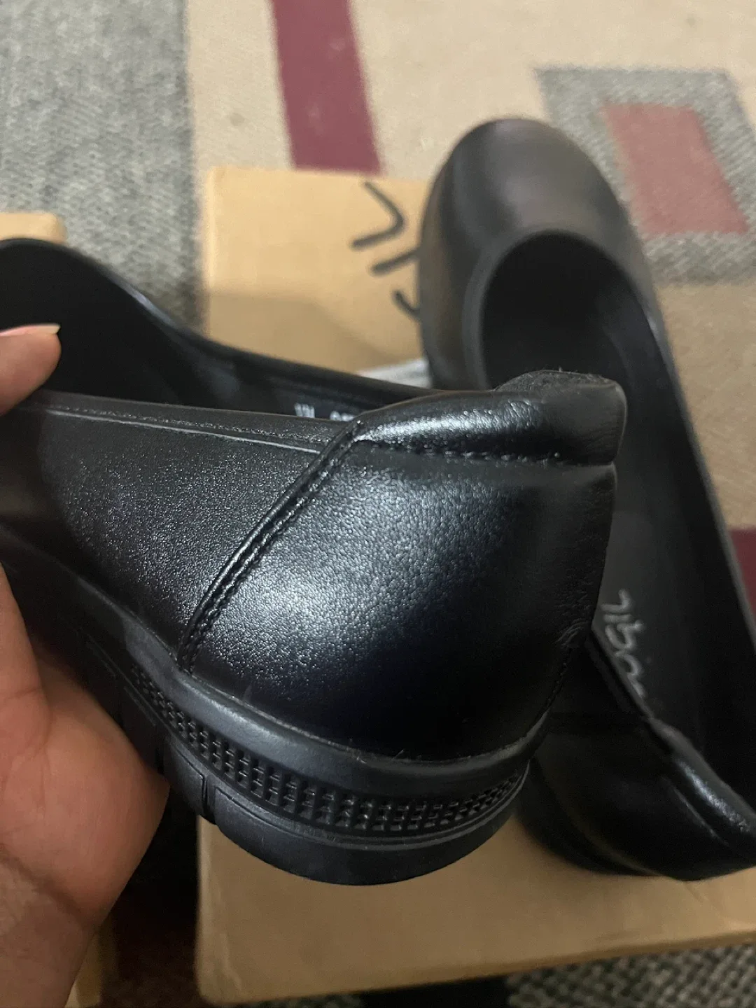 Paco Gil Black Leather Flats Size 40 (US 9) image indicator(3)