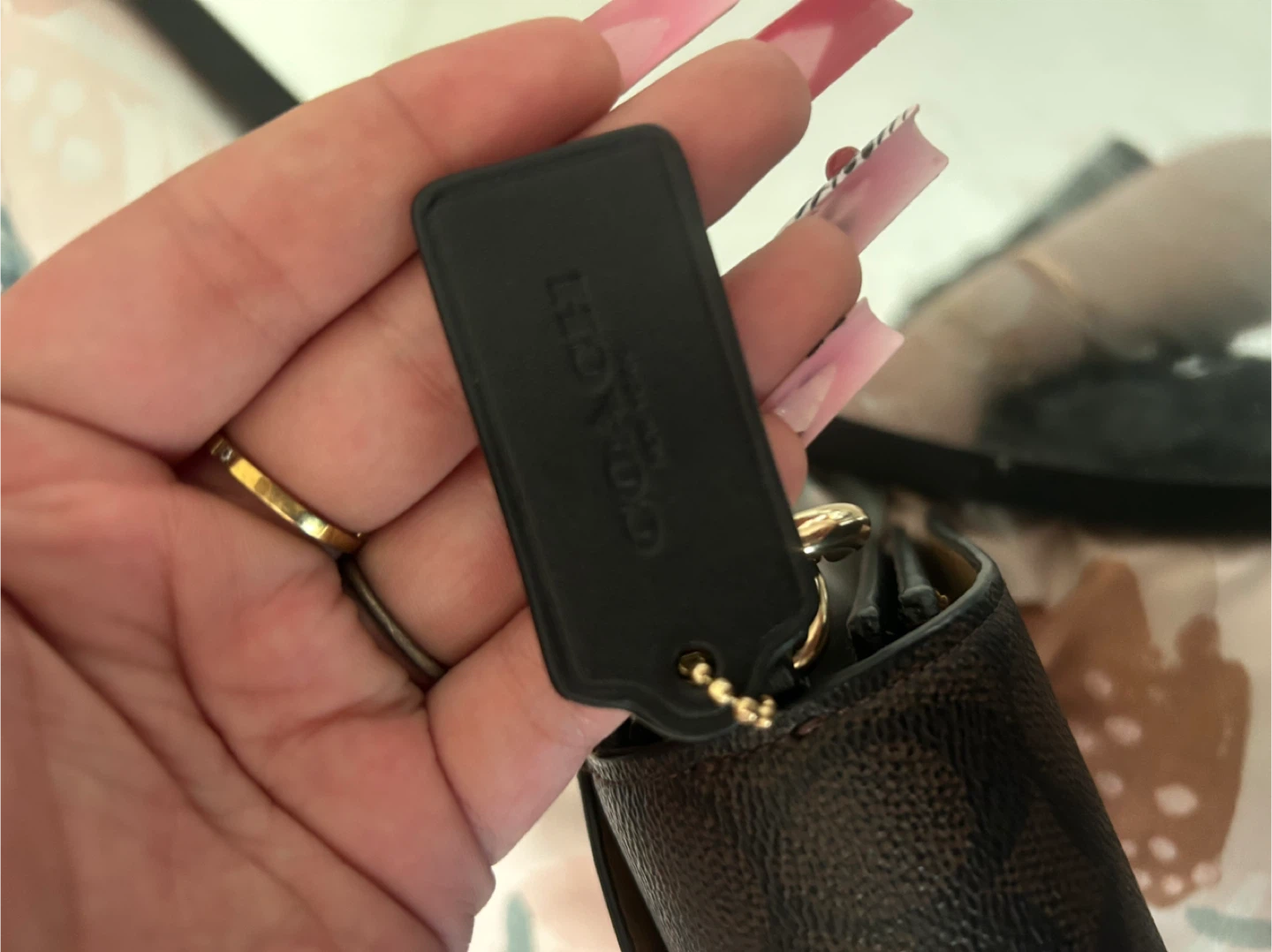Coach Crossbody Bag - Brown & Black - photo 2