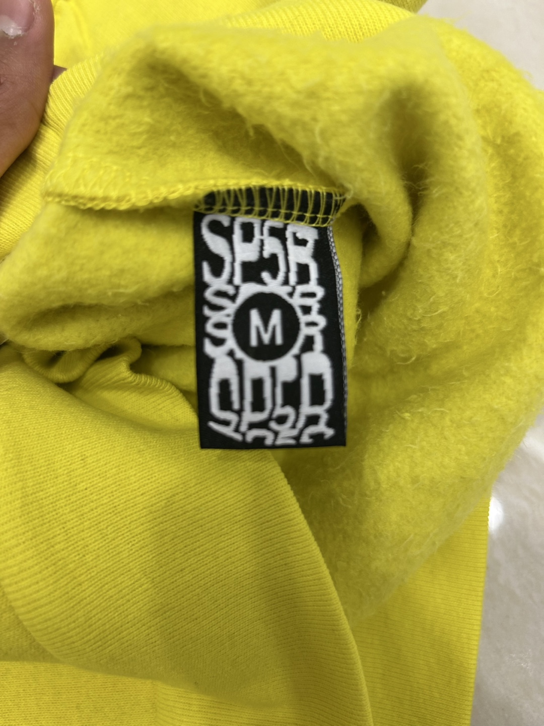 Yellow SP5DER Hoodie - photo 2