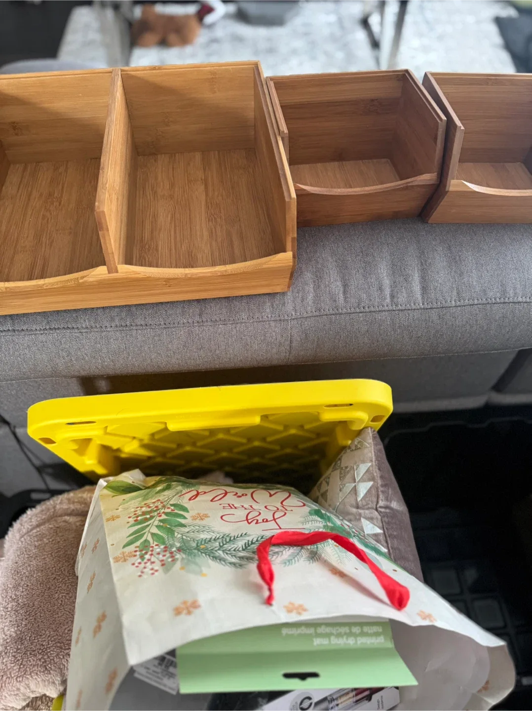 Stackable Bamboo Drawer Organizers image indicator(5)