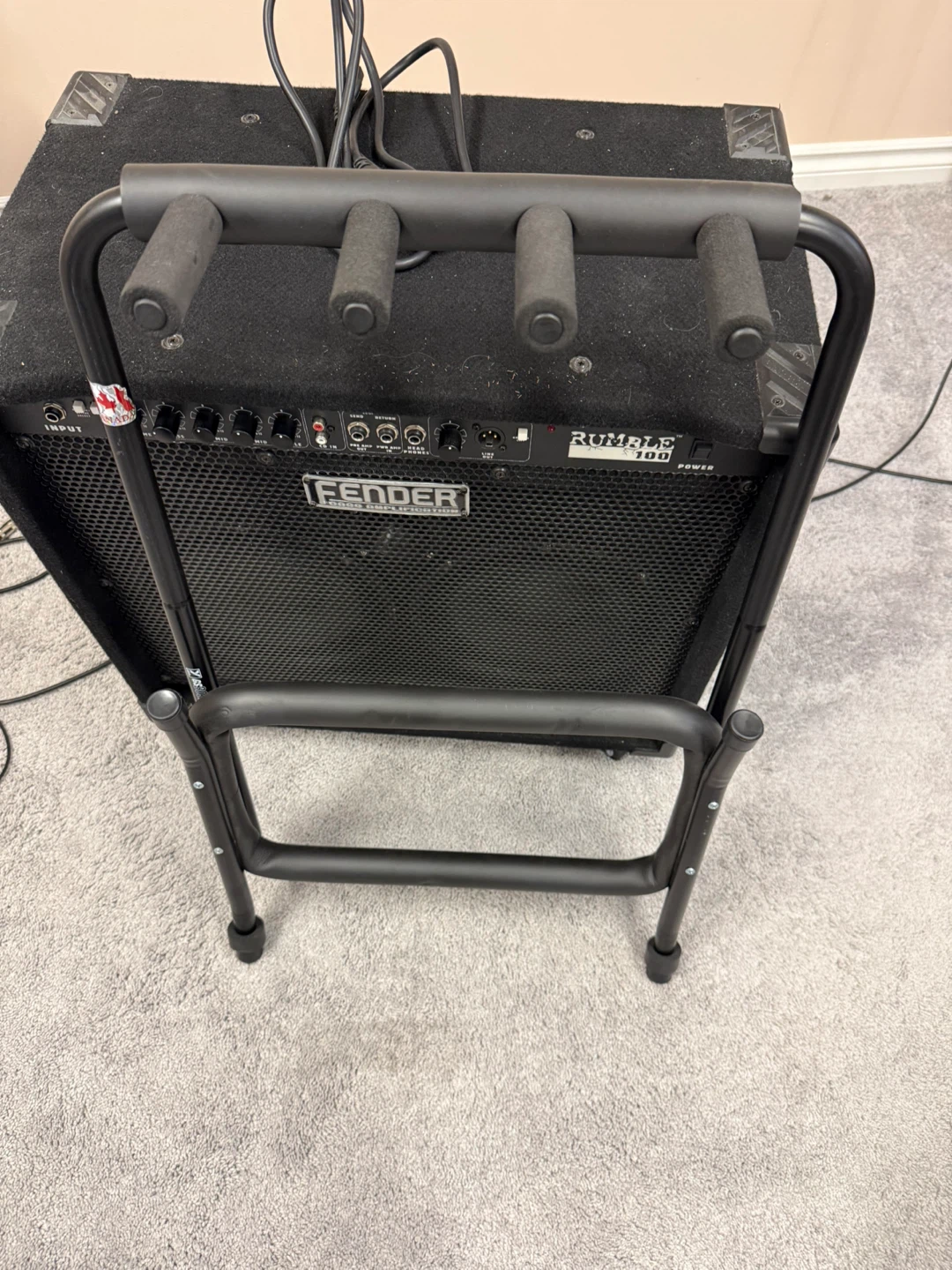 Fender Guitar Stand - Holds 3 Guitars - photo 4