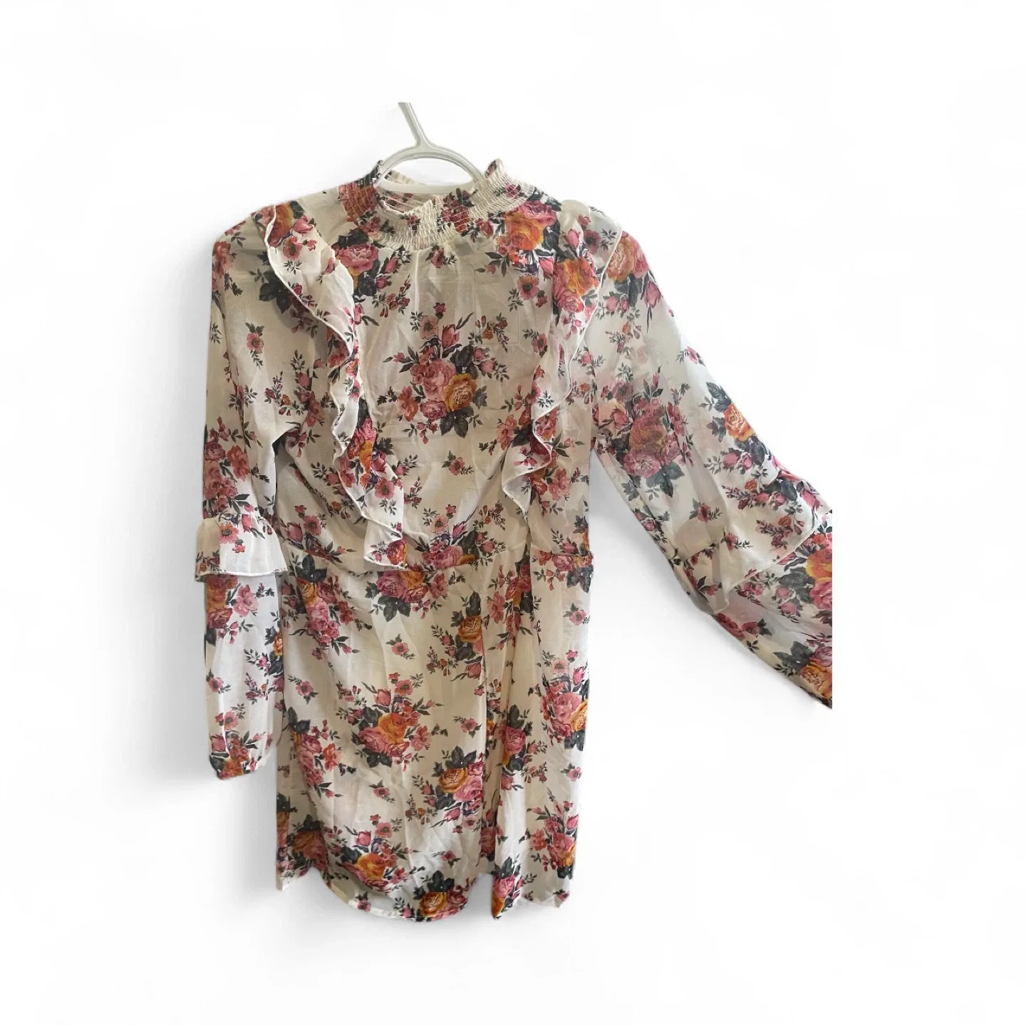 Kits & Sky Floral Ruffle Dress - Size Small image indicator(2)