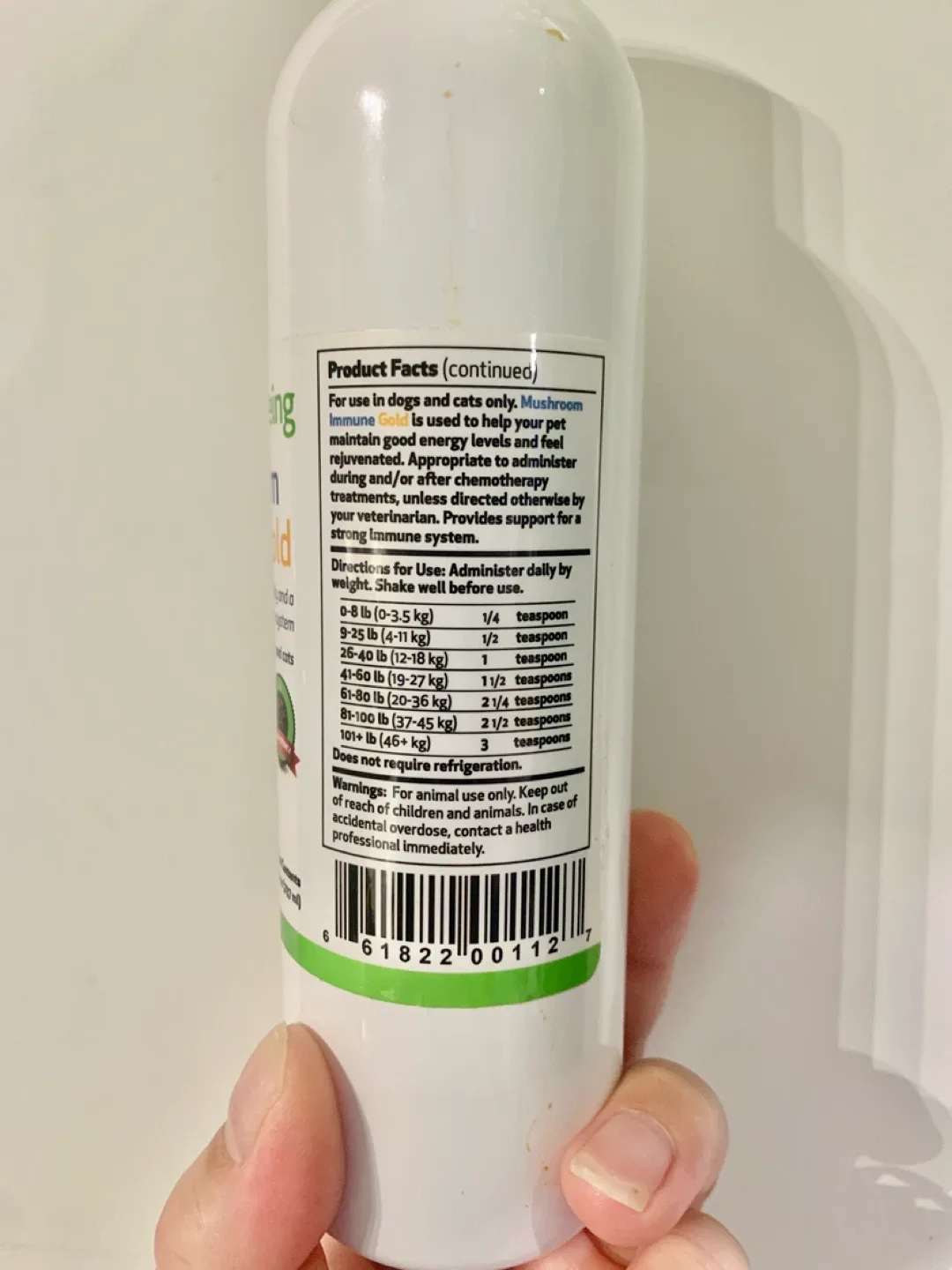 ‼️MOVING SALE‼️ Pet Wellbeing Mushroom Immune Gold image indicator(2)