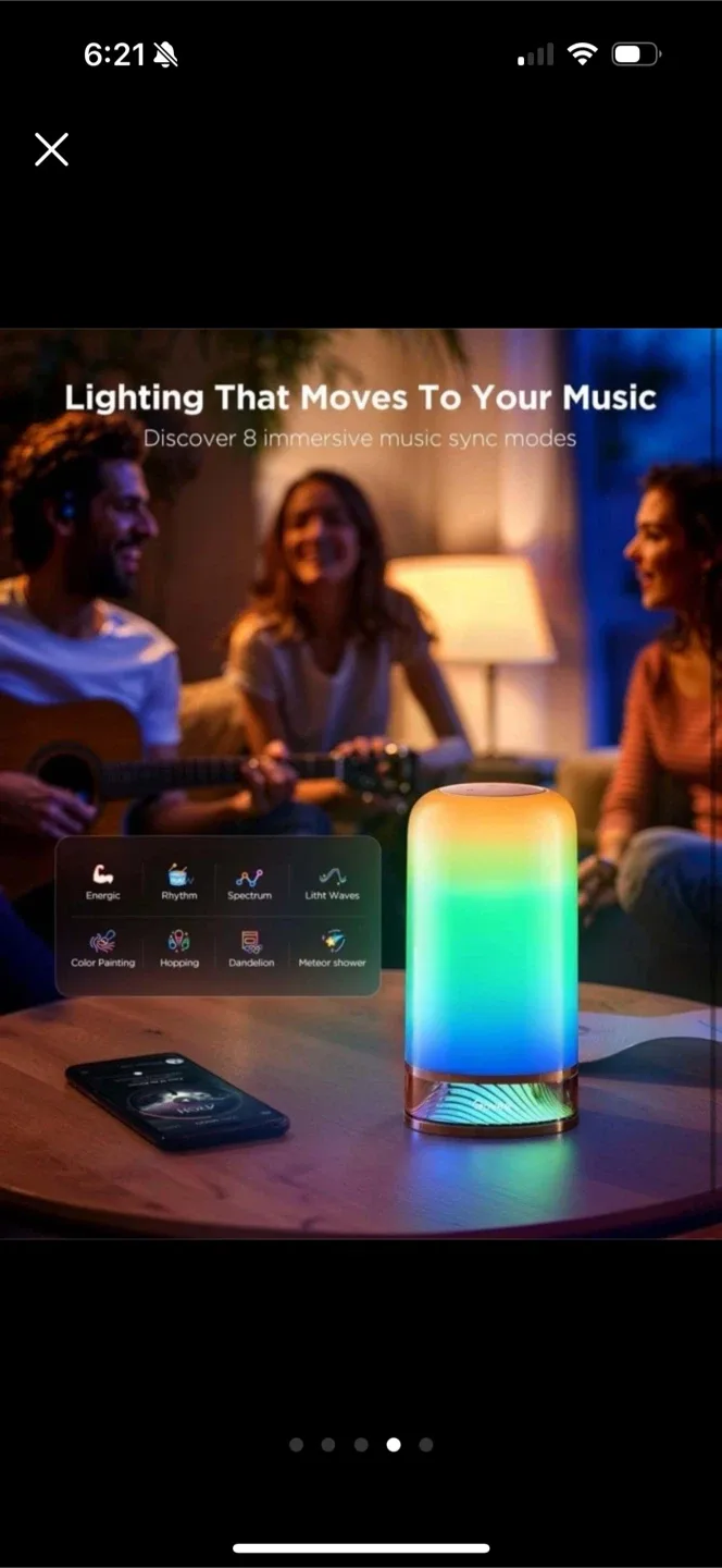 Govee Table Lamp 2 - Music Sync Lighting image indicator(4)