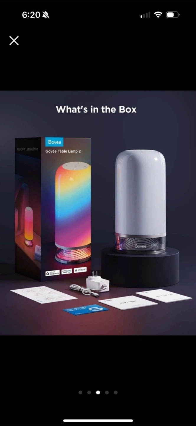 Govee Table Lamp 2 - Music Sync Lighting - photo 3