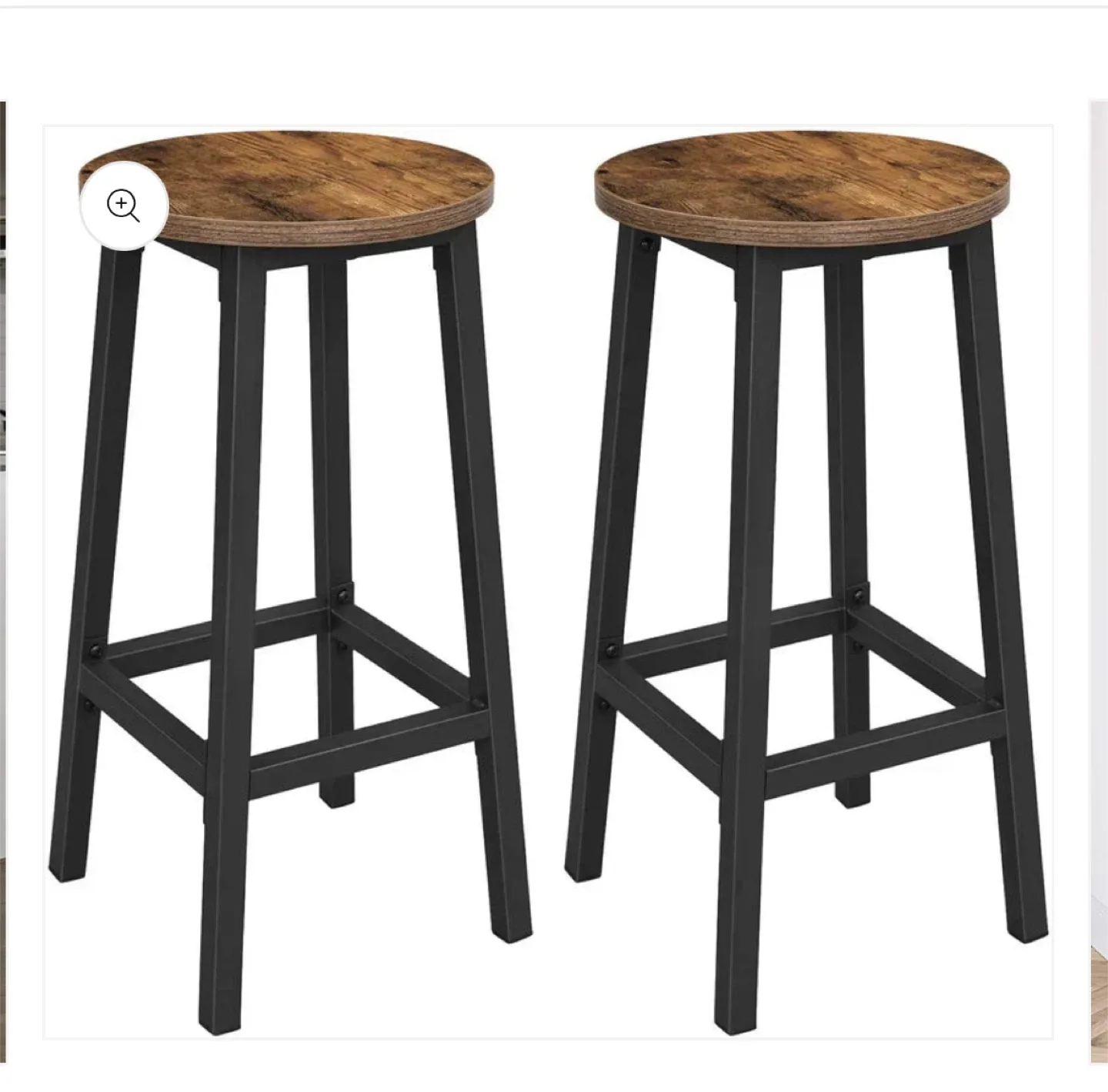 VASAGLE Bar Stool/Bar Knocker LBC032B01 image indicator(2)