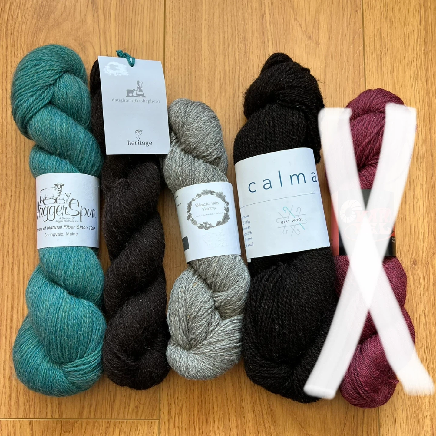 Luxury Wool Yarn Skeins (New)