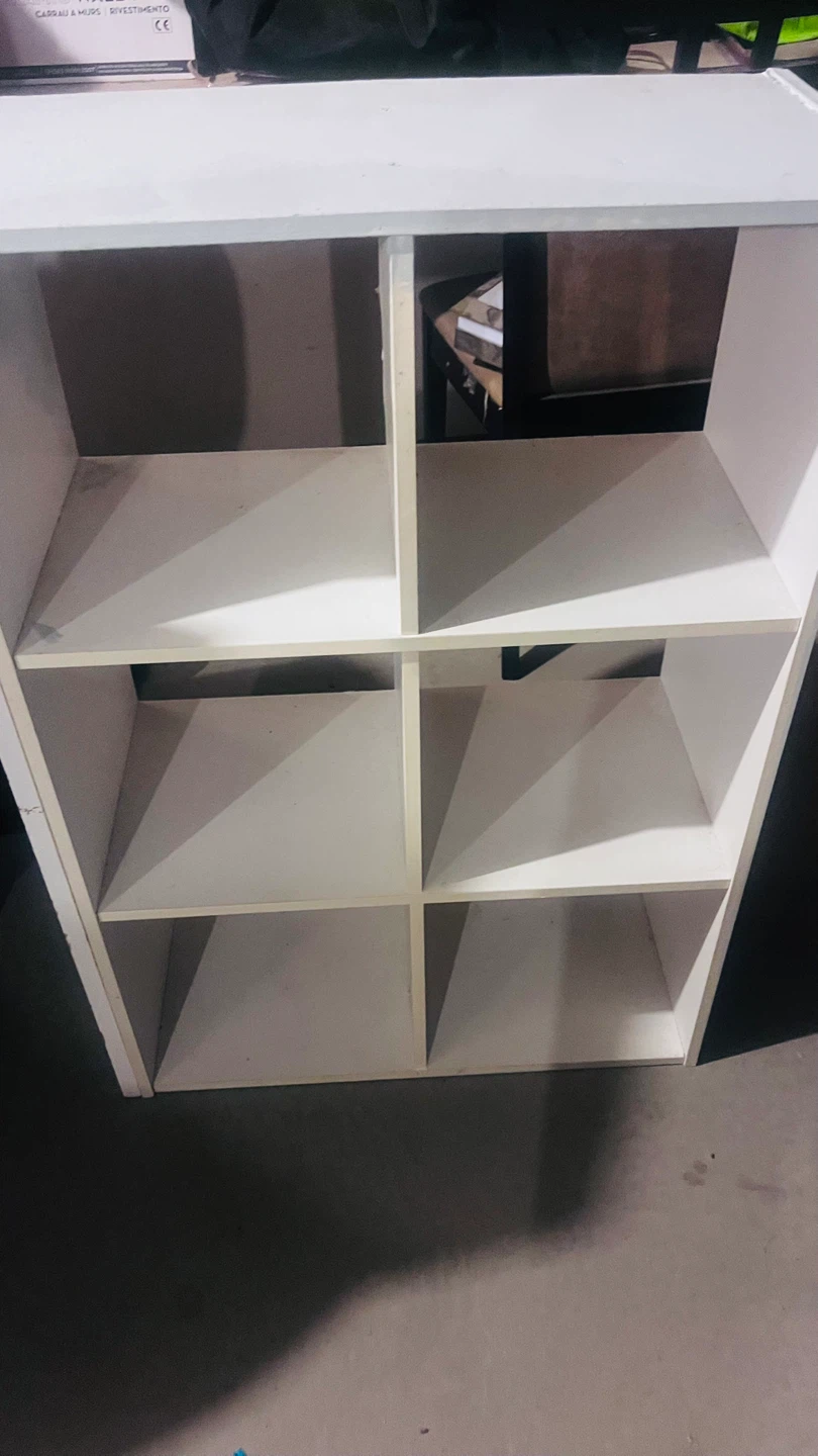 White 6-Cube Storage Shelf (23x21 inches) - photo 3