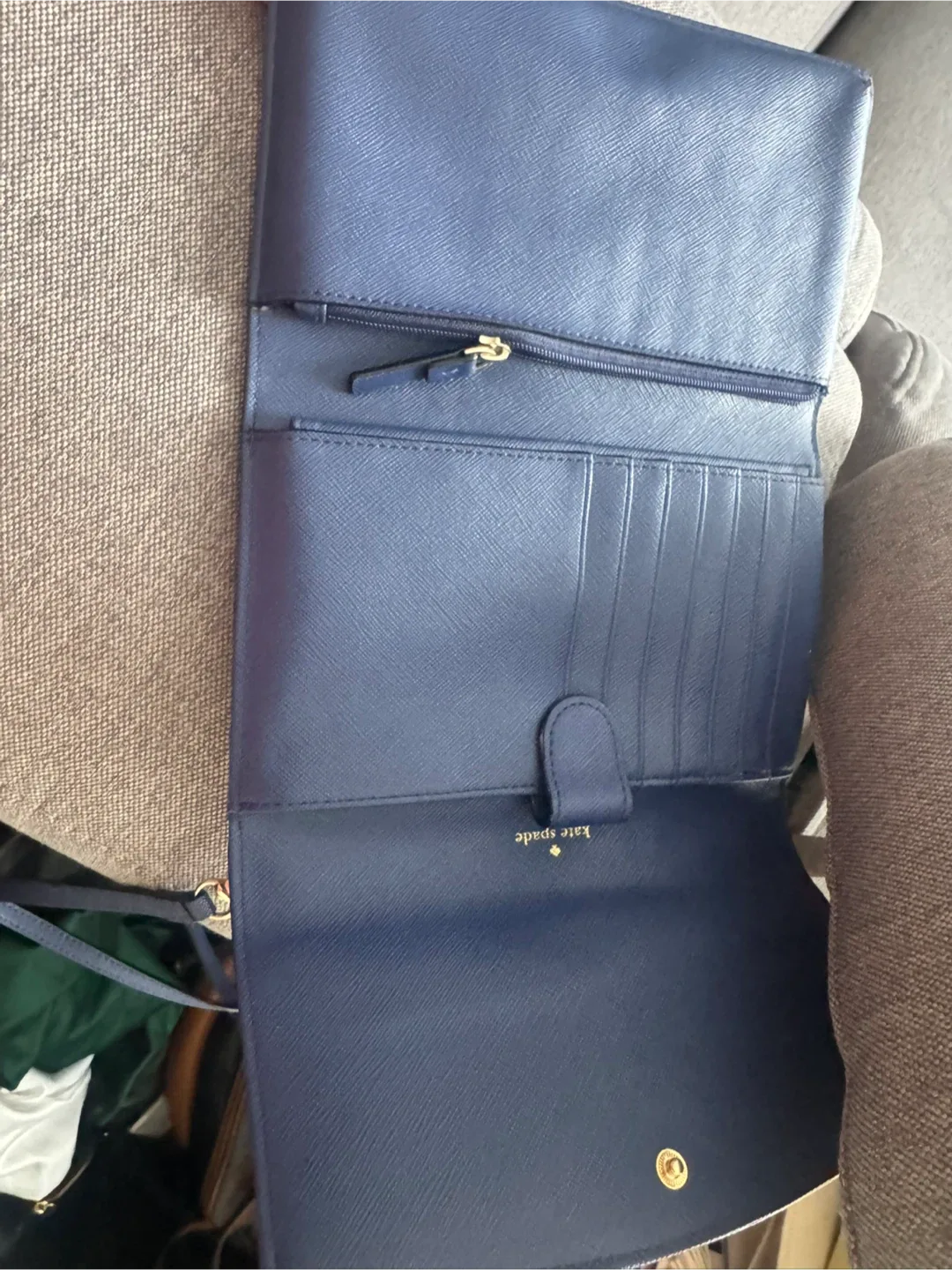 Kate Spade New York Blue Crossbody Wallet image indicator(3)