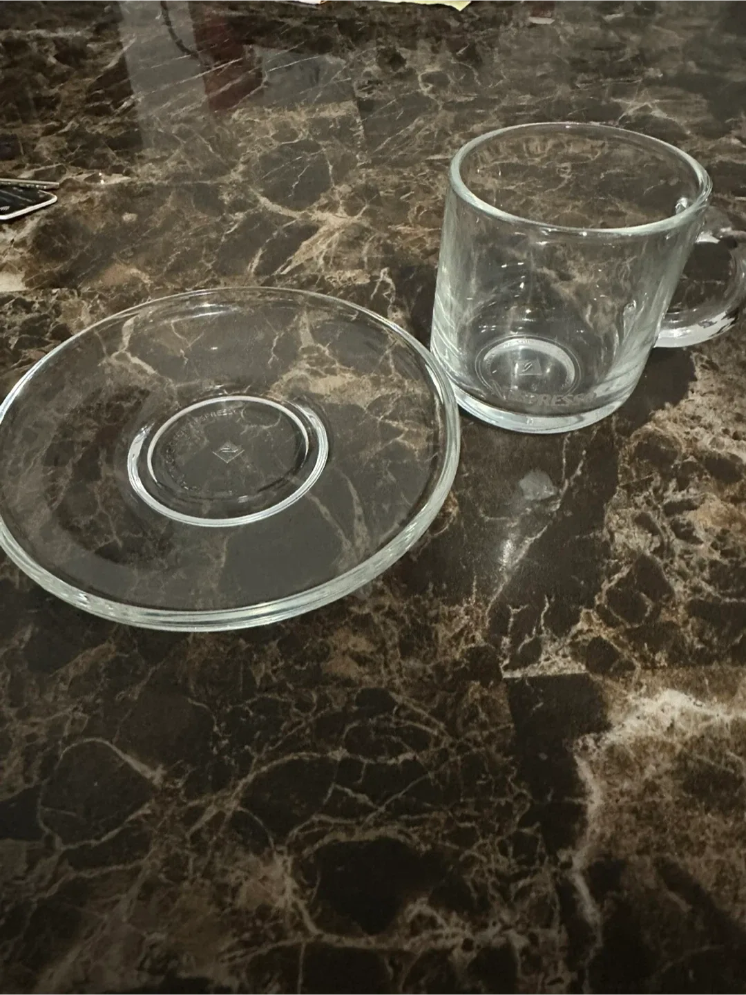 Nespresso glass espresso cup&saucer image indicator(3)