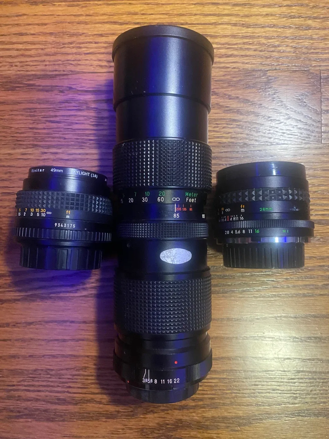 Minolta X-700 Camera with Vivitar Lens image indicator(4)