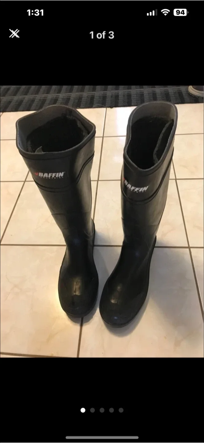 Baffin Shield Rubber Boots - Size 10 thumbnail