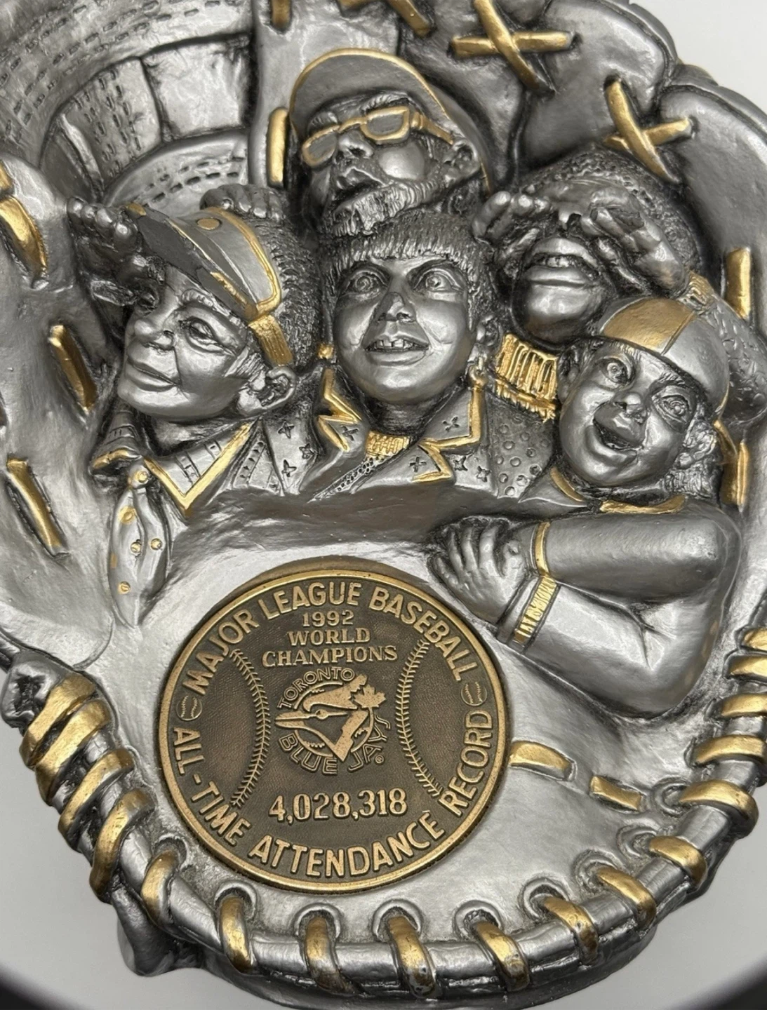 1992 Toronto Blue Jays All Time Team Attendance Record Trophy - photo 2