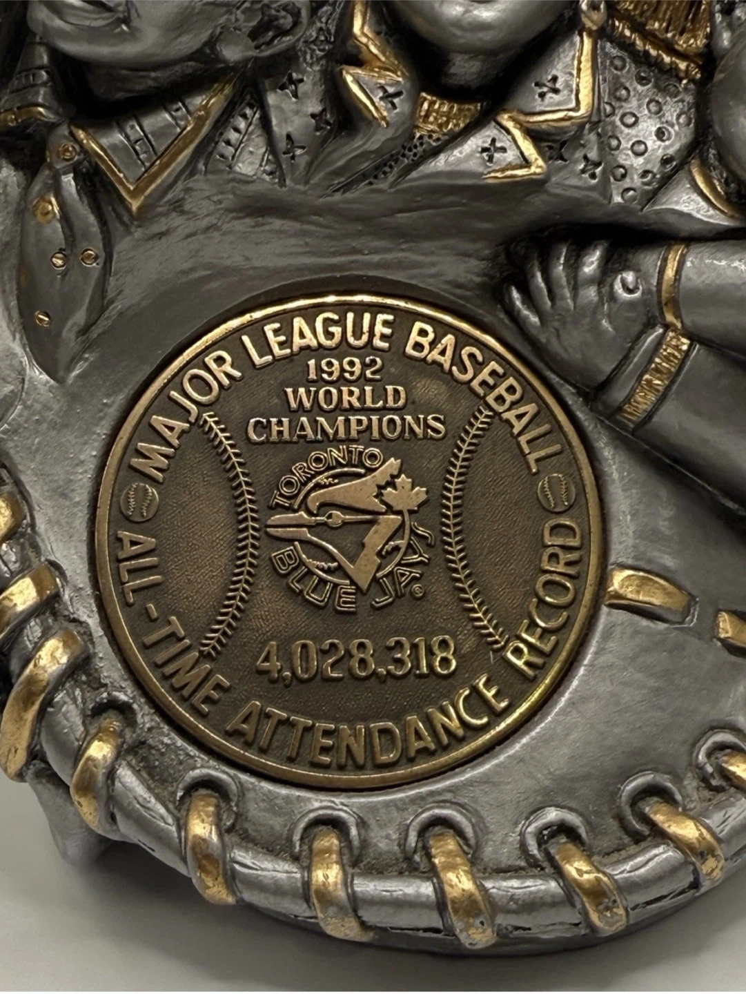 1992 Toronto Blue Jays All Time Team Attendance Record Trophy - photo 3
