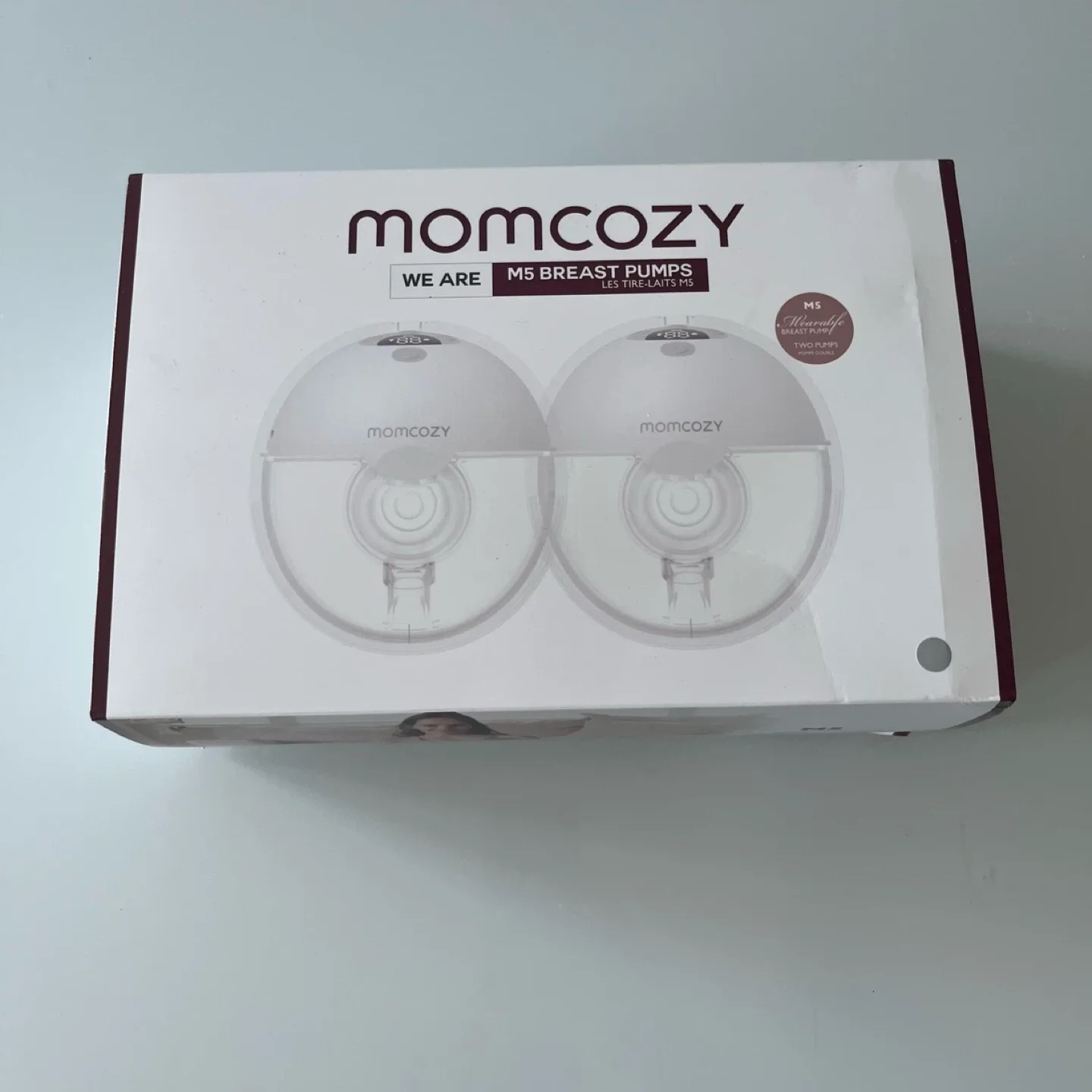 New Momcozy M5 Wearable Breast Pump Set thumbnail