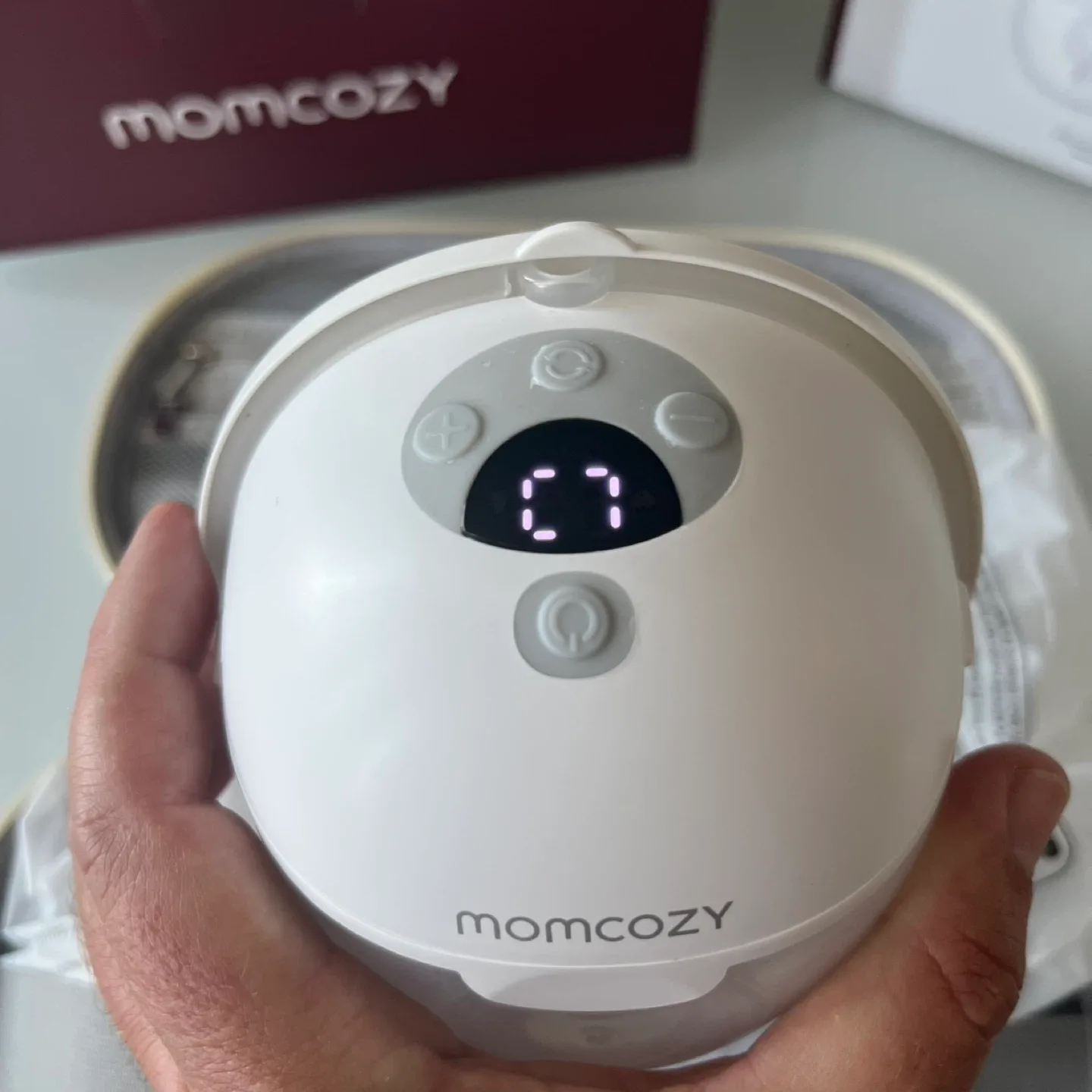 New Momcozy M5 Wearable Breast Pump Set image indicator(5)