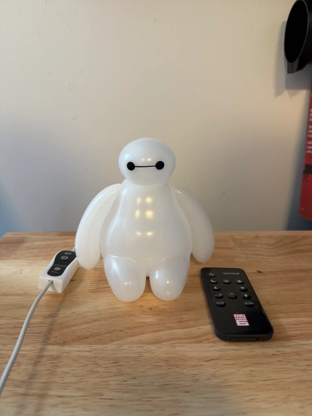 Baymax Night Light with Remote image indicator(3)