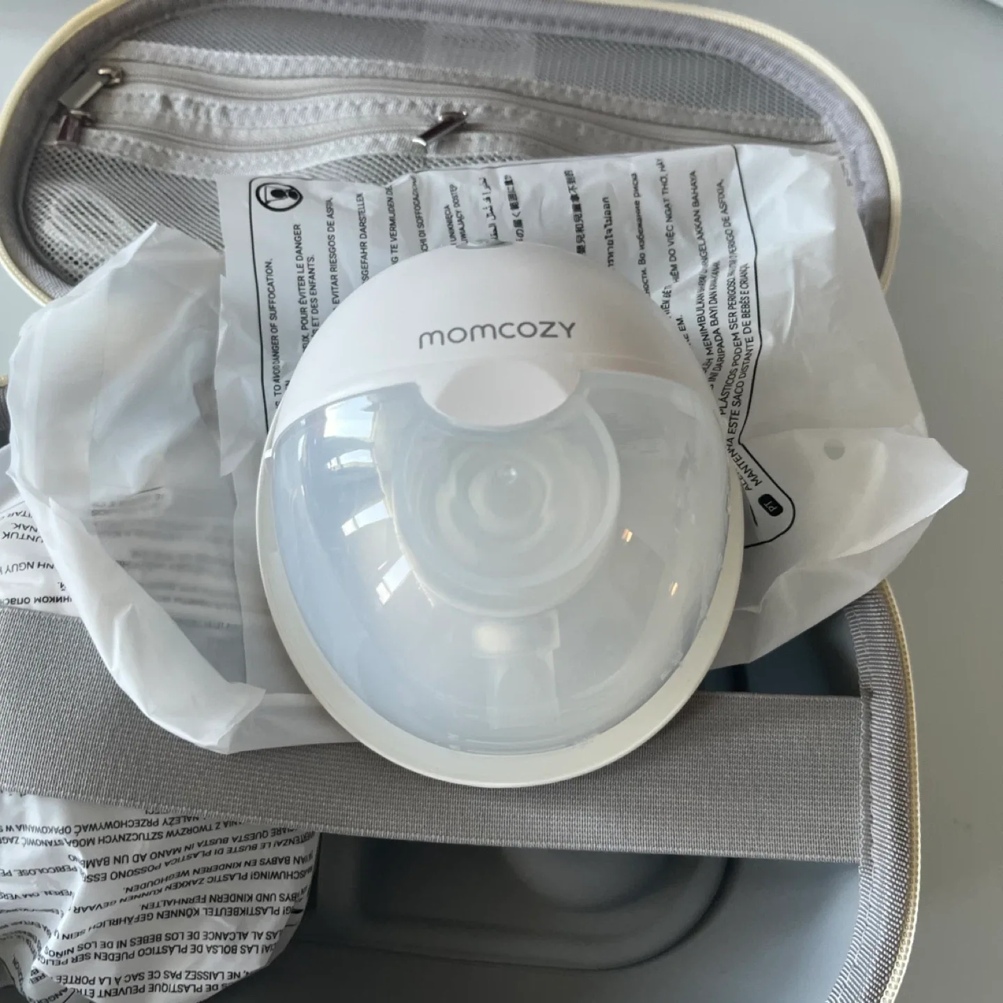 New Momcozy M5 Wearable Breast Pump Set image indicator(4)