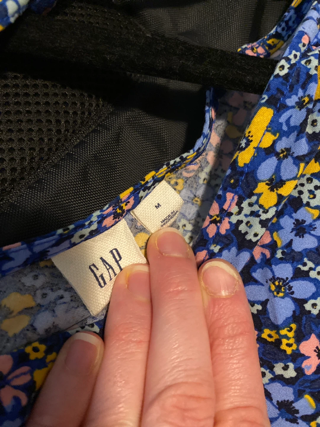 Gap Floral Sleeveless Dress - Size M - photo 3