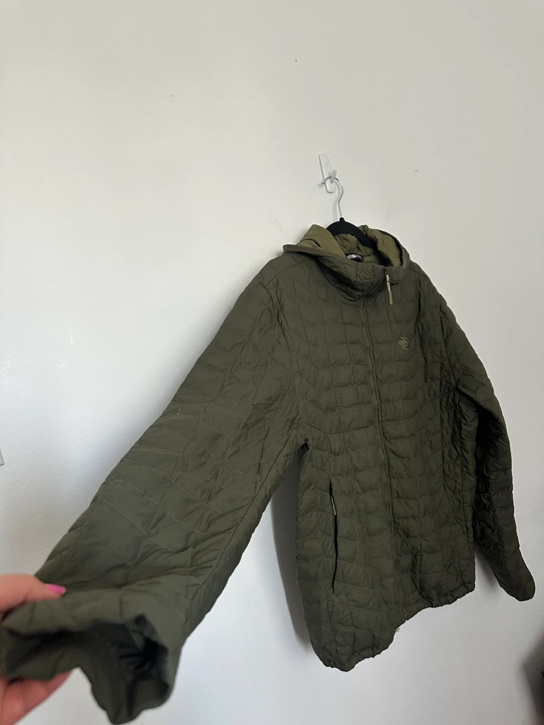 The North Face Thermoball Jacket Green Gorpcore Quilted Fall - photo 5