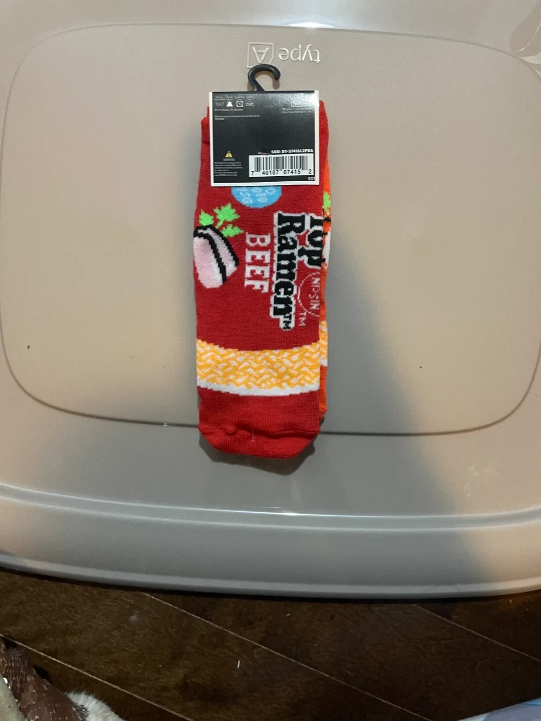 Top Ramen Socks - Men's Shoe Size 6-12 thumbnail