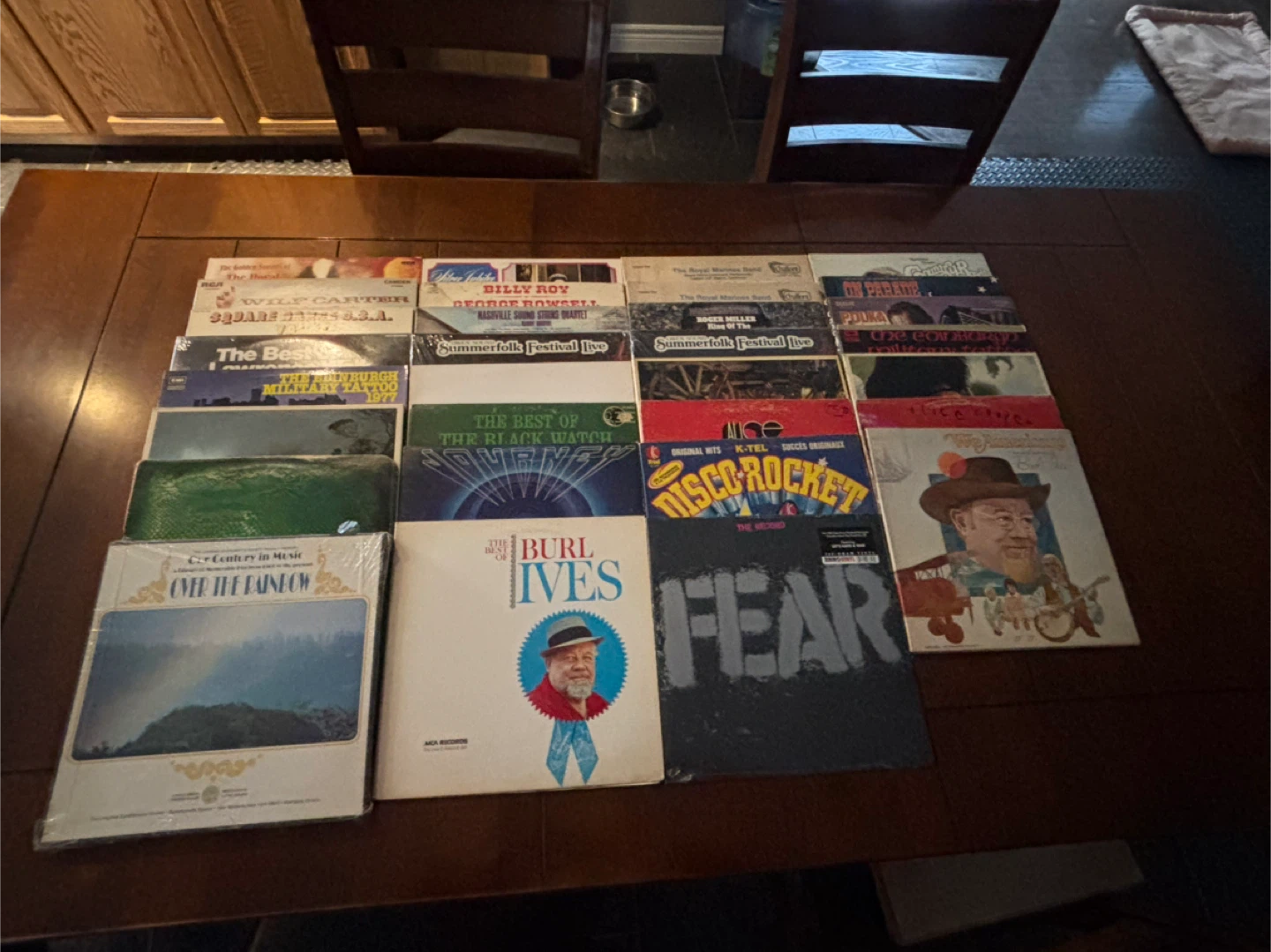 Vintage Vinyl Record Collection