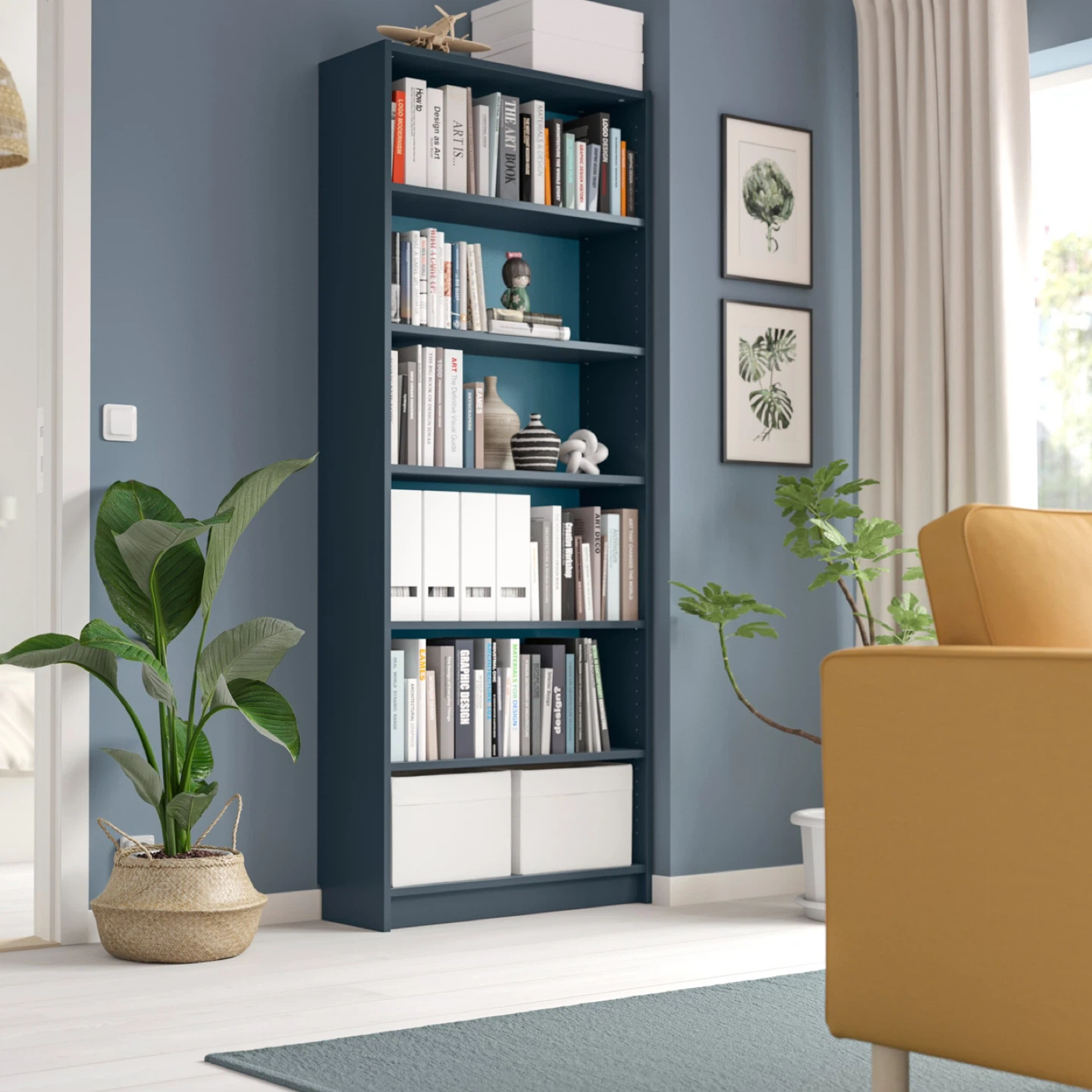 Ikea Billy Bookcase - two tone Blue limited edition - photo 3