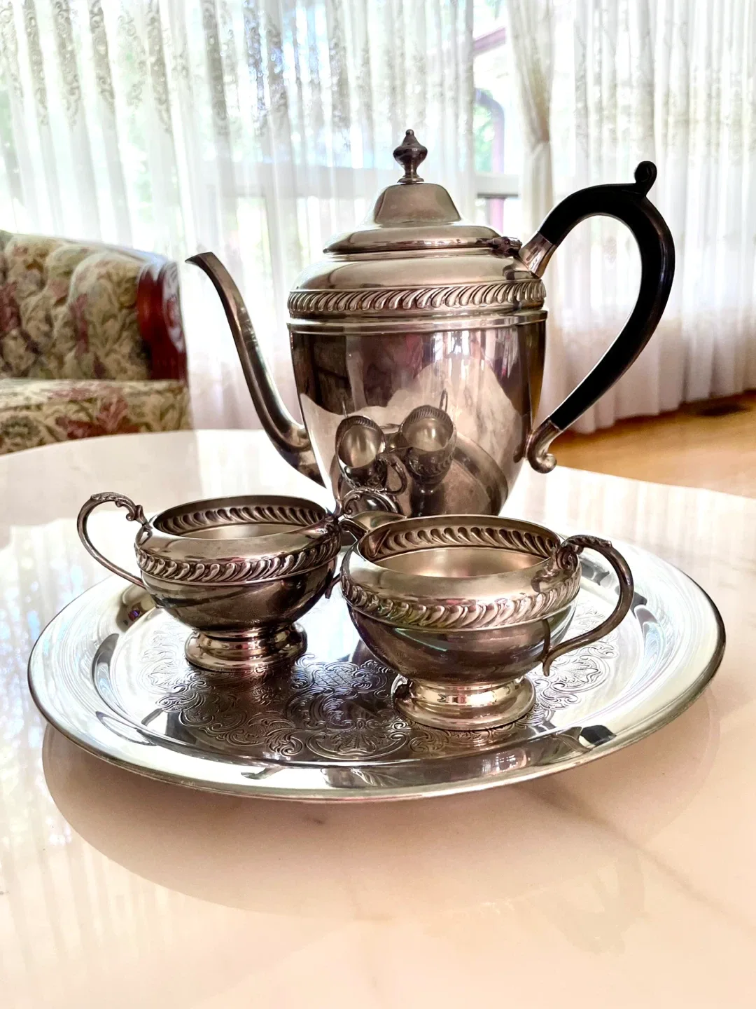 Silver Tea Service 🎄 image indicator(3)