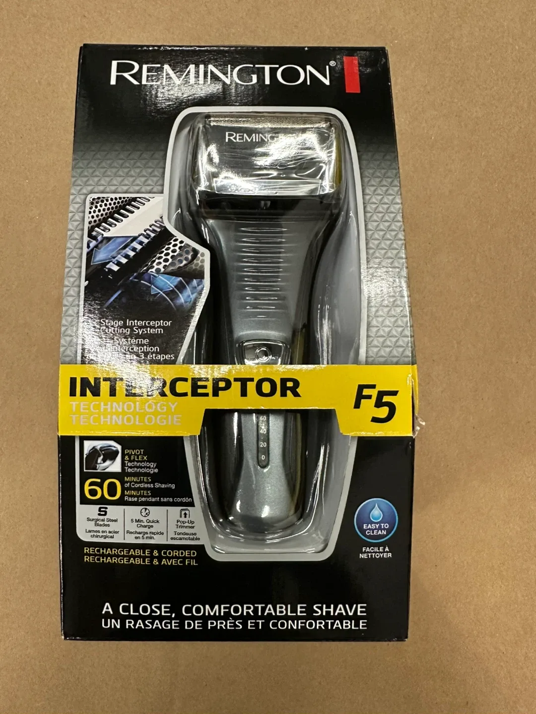 Remington Interceptor F5 Electric Foil Shaver - New in Box! thumbnail
