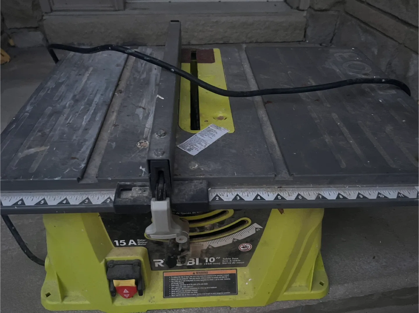 Ryobi 10" Table Saw image indicator(3)