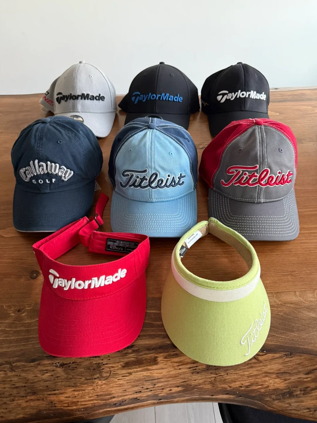 Golf Hats: Titleist, TaylorMade, Callaway
