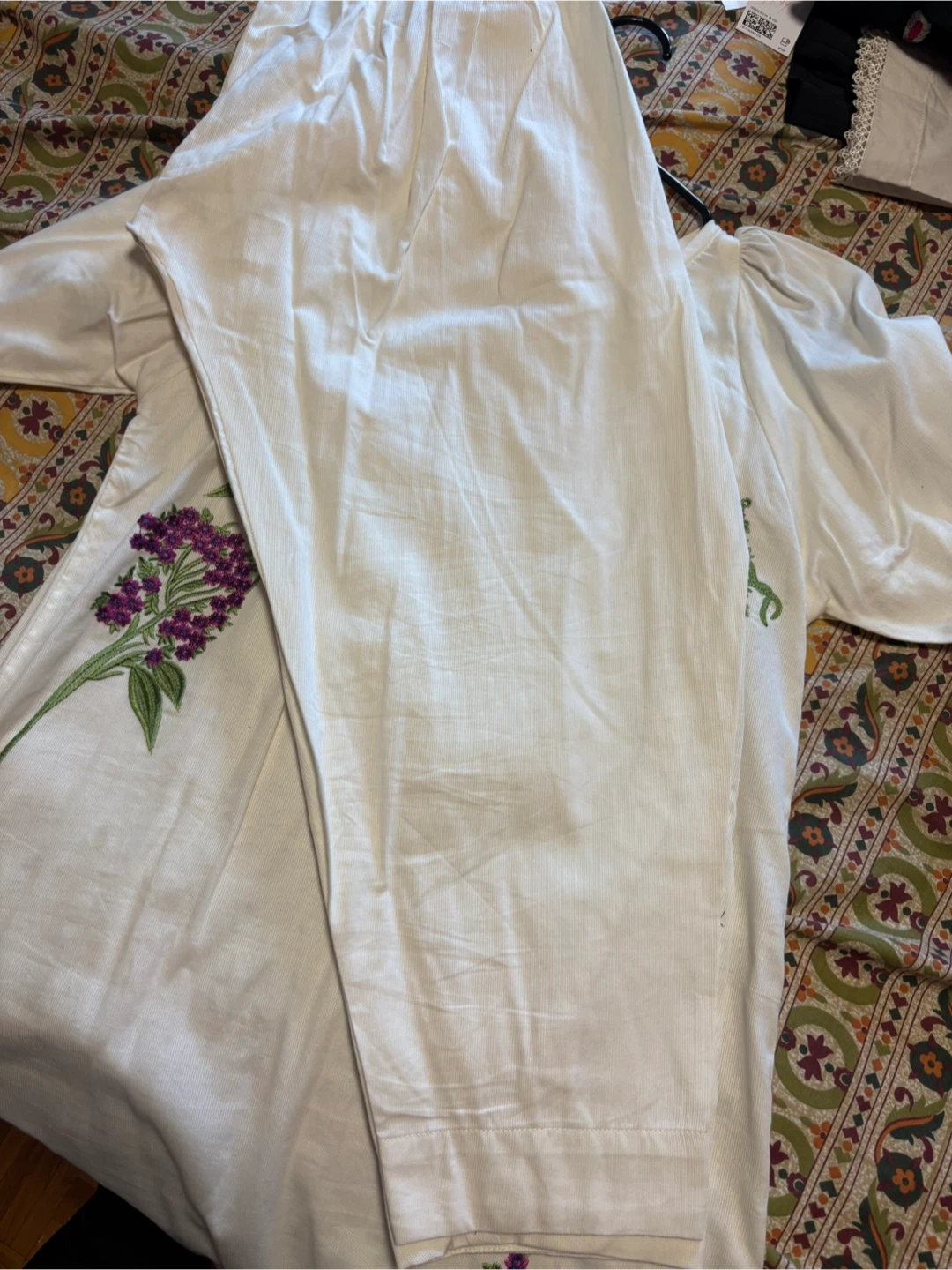 IDEAS White Embroidered shalwar kameez - photo 3