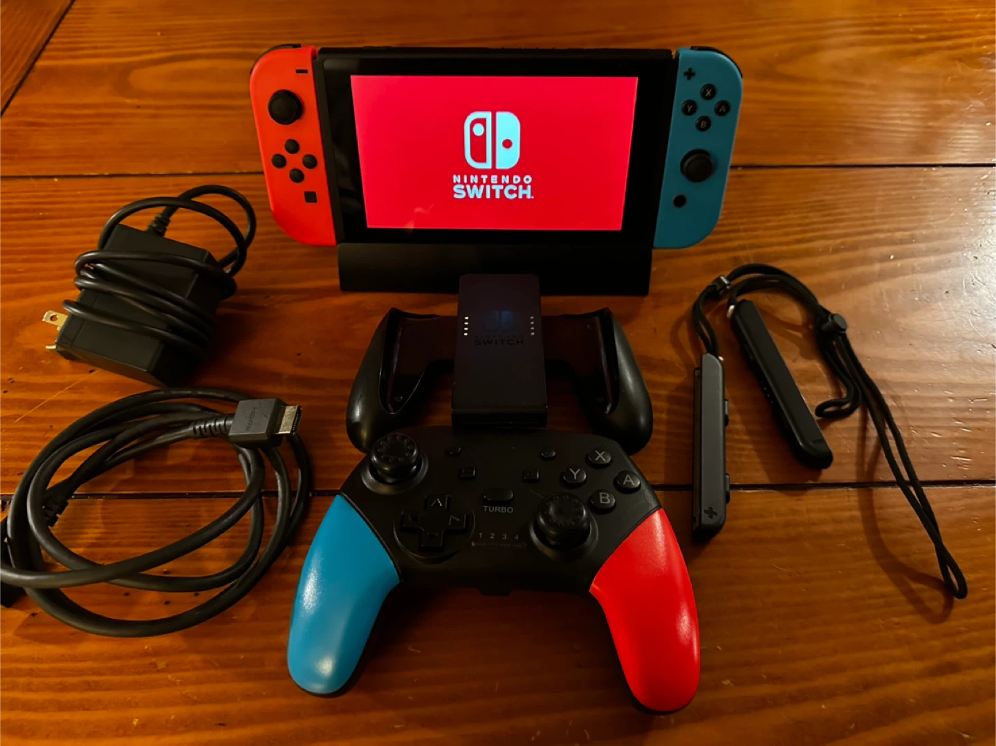 Nintendo Switch Console with Controllers & Accessories - photo 4