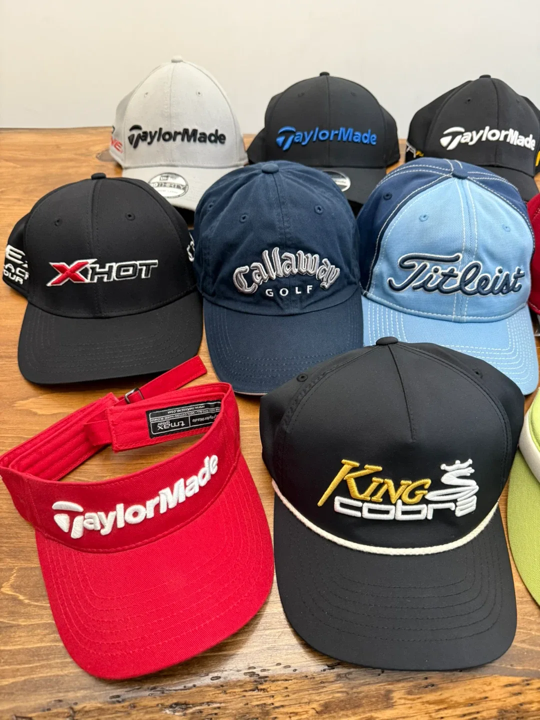Golf Hats: Titleist, TaylorMade, Callaway, King Cobra