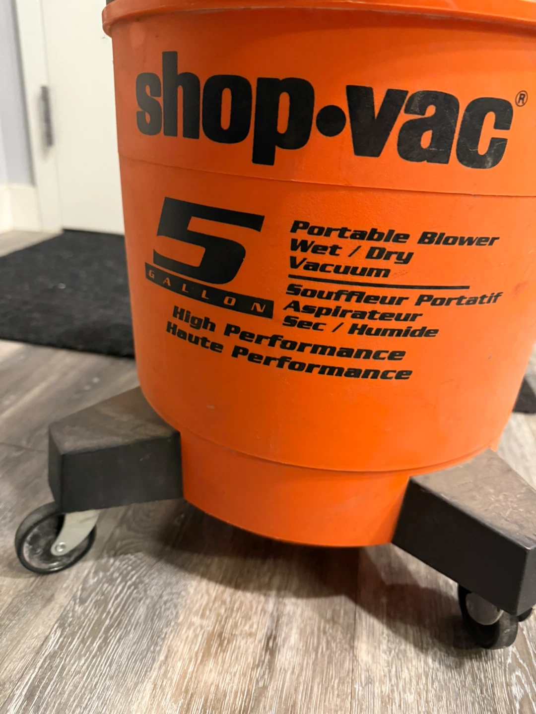Shop-Vac Model 3331.5H 5 Gallon Wet/Dry Vacuum - photo 3