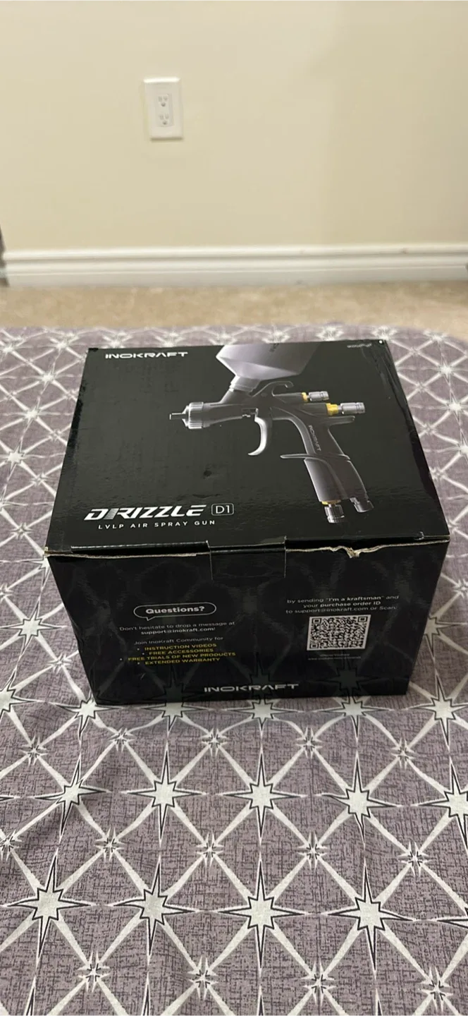 New Inokraft Drizzle D1 LVLP Air Spray Gun thumbnail