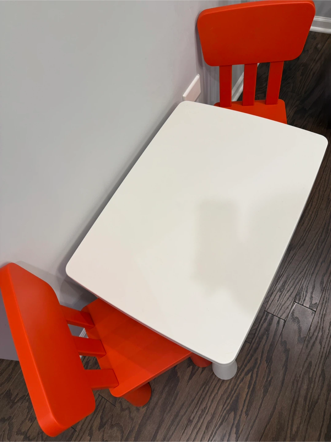 IKEA Mammut Children's Table with 2 Chairs - photo 2