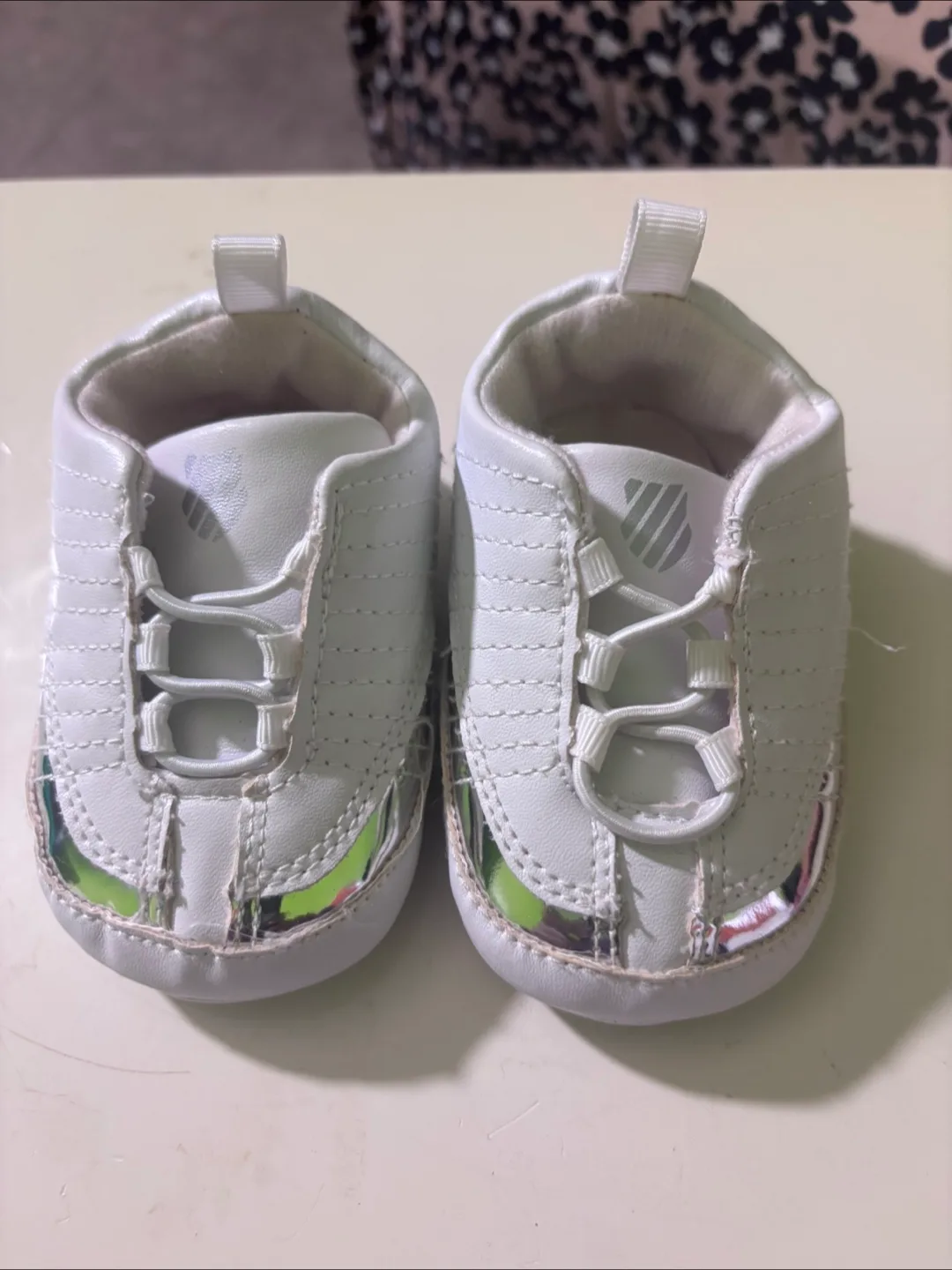 K-Swiss Infant/Toddler White Sneakers thumbnail