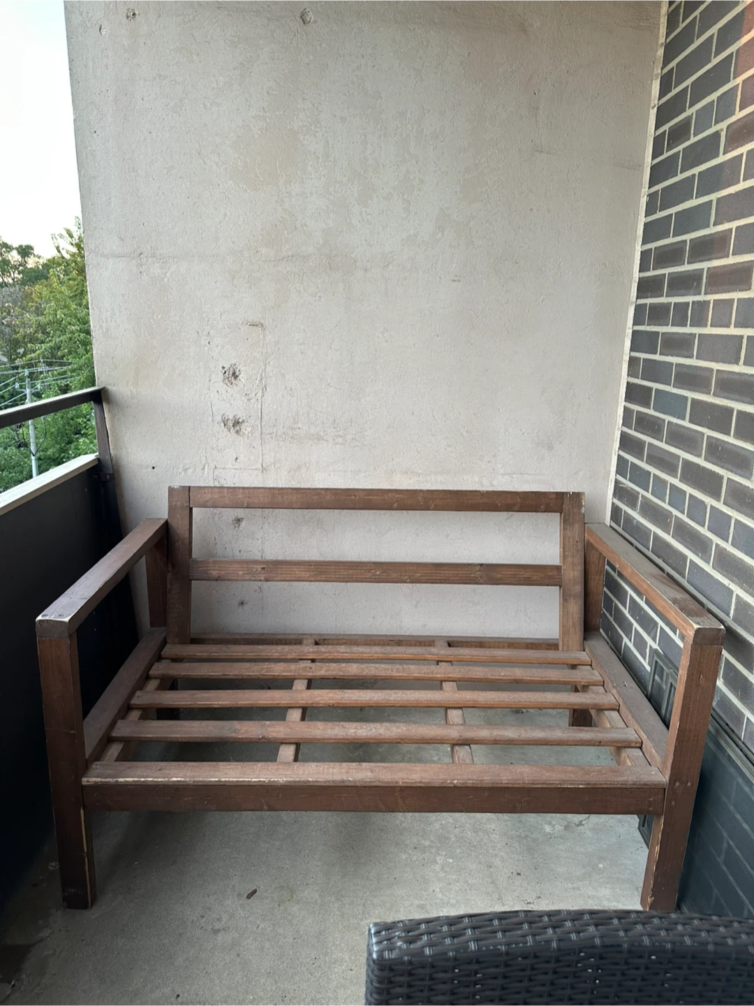 Wooden Outdoor Sofa Frame