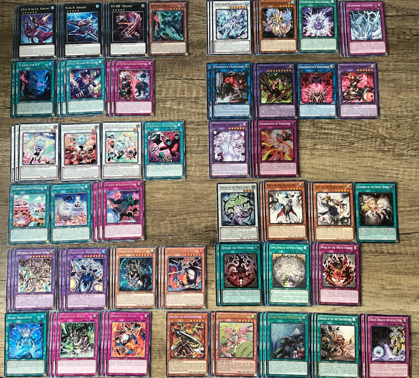 Yugioh Cards - Yummy, K9, Dracotail, Fiendsmith & more! thumbnail