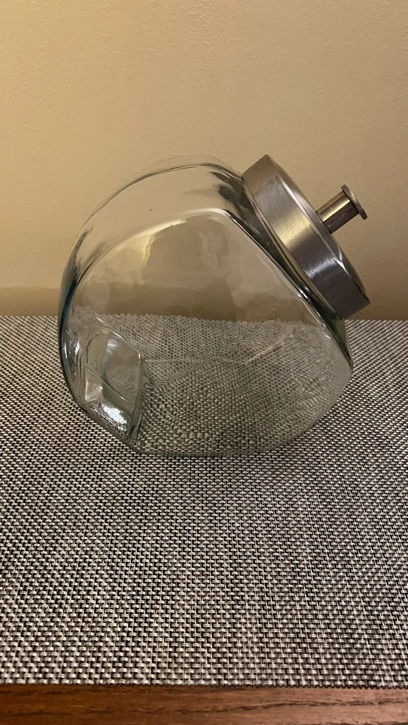 Glass Penny Candy/Cookie Jar 🥕 thumbnail