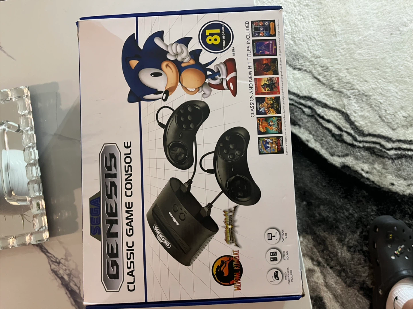 Sega Genesis Classic Game Console - 81 Games Included!