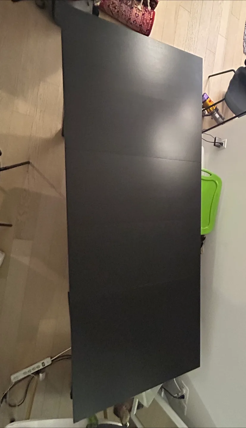 IKEA BJURSTA Extendable Dining Table + 4 KARLJAN chairs image indicator(10)