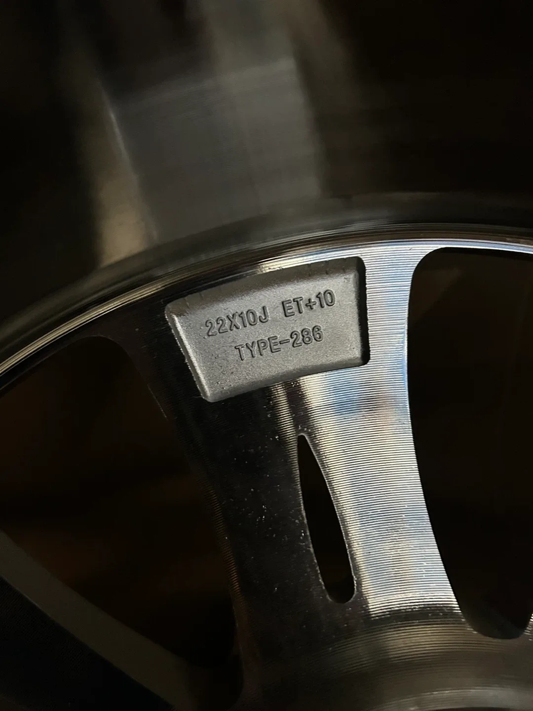 22x10J ET+10 TYPE-286 Wheel Rim image indicator(4)
